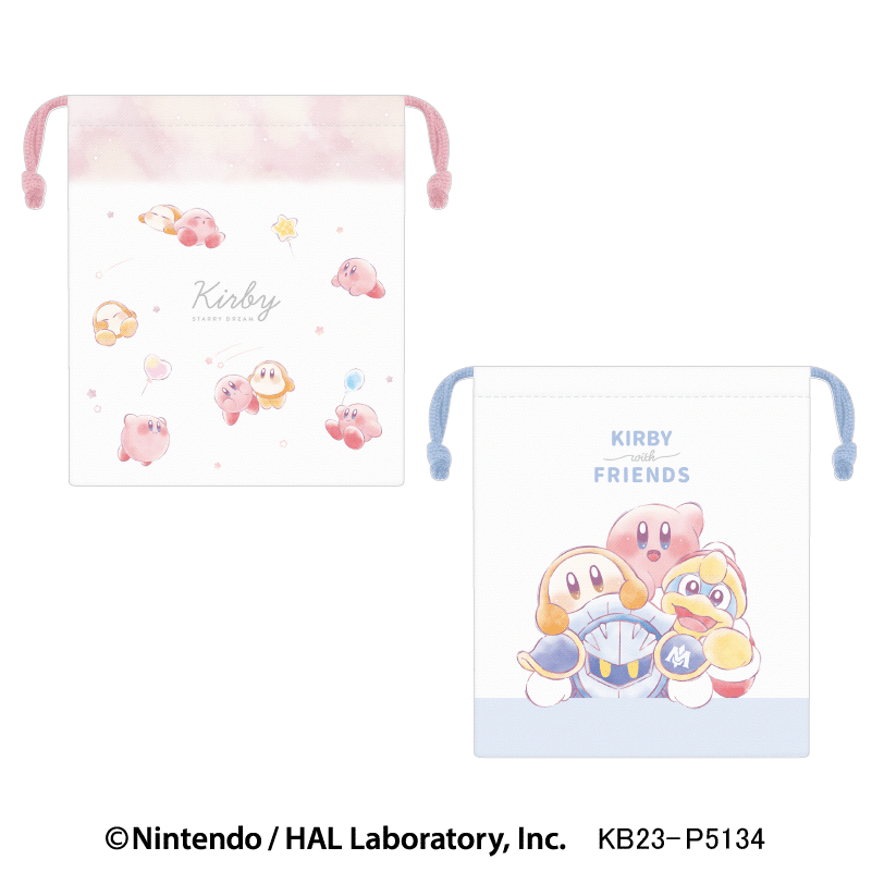 マチ付き巾着/星のカービィ