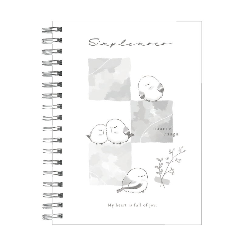 A6Wリングノート/ずっとシマエナガ