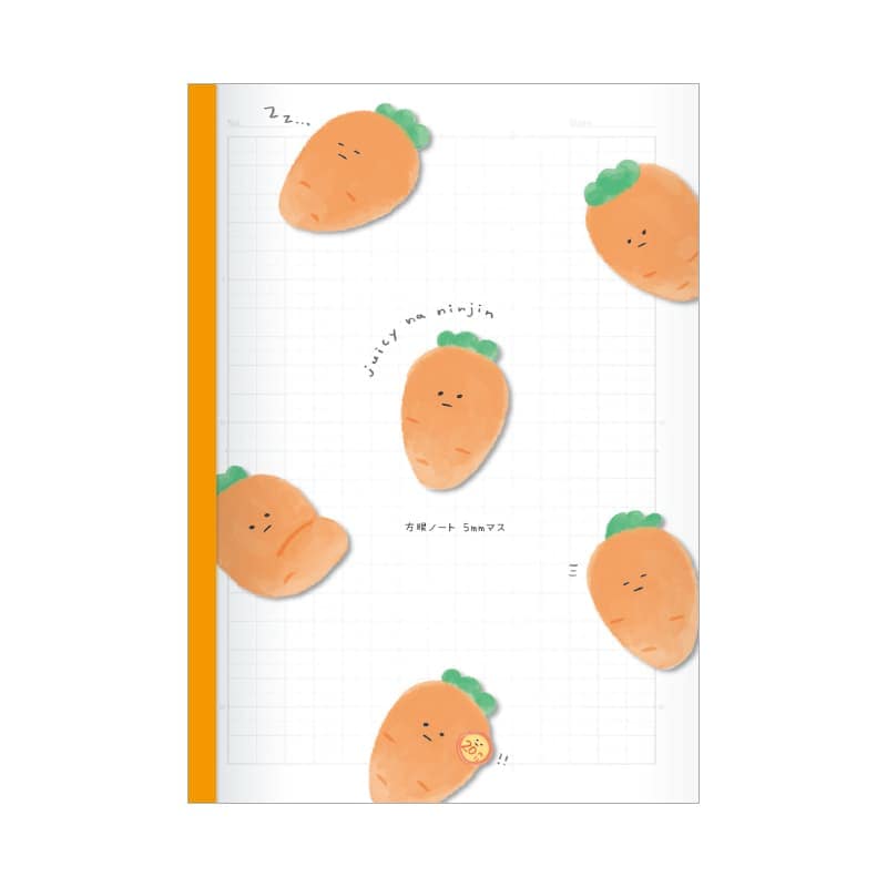 クリアB5方眼ノート/ジューシーな