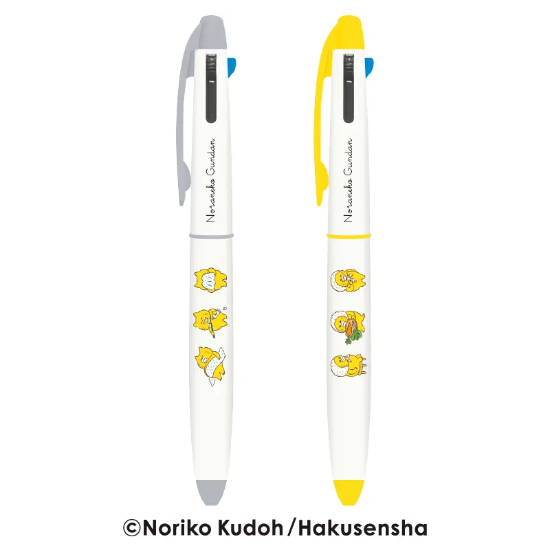 3色ボールペン/ノラネコぐんだん