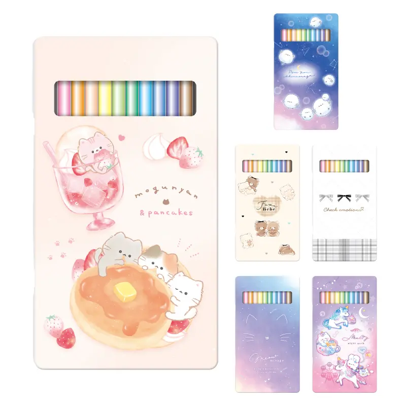 缶ケース入り12色鉛筆